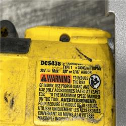 AS-IS DEWALT 20V XR Cordless 3 in. Cut-Off Tool (Tool Only)