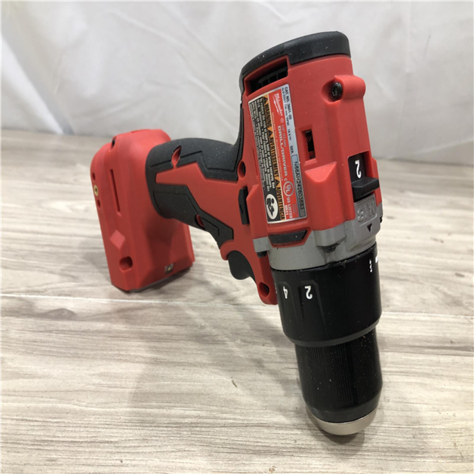 AS-IS Milwaukee M18 18V Lithium-Ion Cordless Compact Drill/Impact Combo Kit