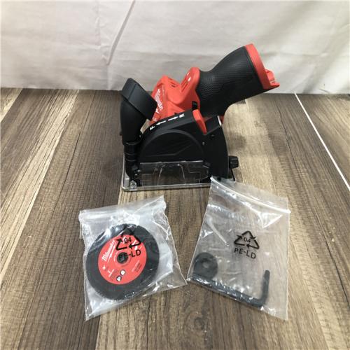 AS-IS Milwaukee M12 FUEL 12V Lithium-Ion Brushless Cordless 3 in. Cut Off Saw (Tool-Only)