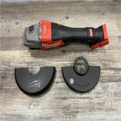 AS-IS Milwaukee FUEL 18-Volt Lithium-Ion Brushless Cordless 4-1/2 in./6 in. Braking Grinder with Paddle Switch (Tool-Only)