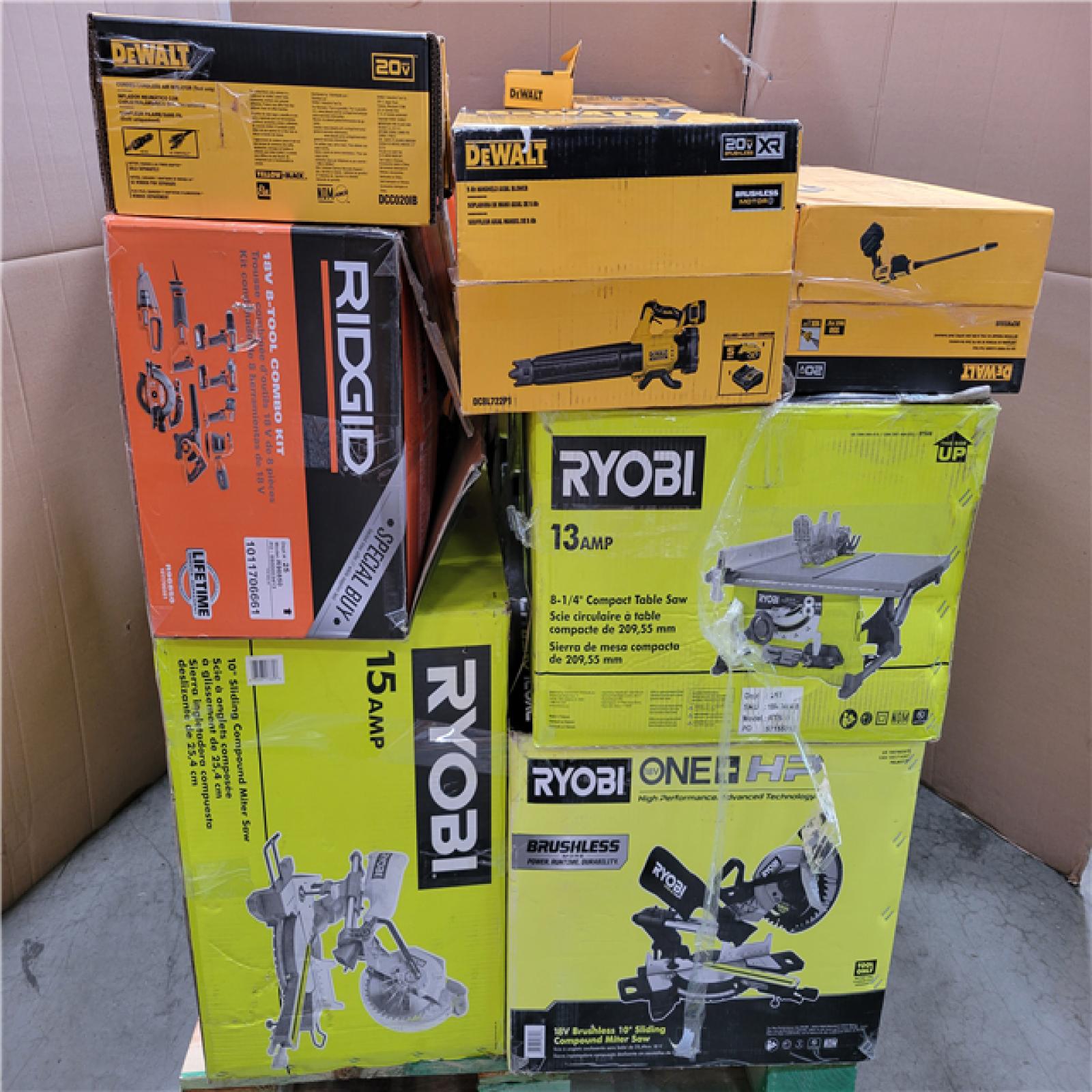 CALIFORNIA AS-IS TOOL PALLET