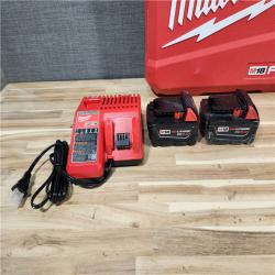 HOUSTON LOCATION - AS-IS Milwaukee  FUEL 18V Lithium-Ion Brushless Cordless Hammer Drill and Impact Driver Combo Kit