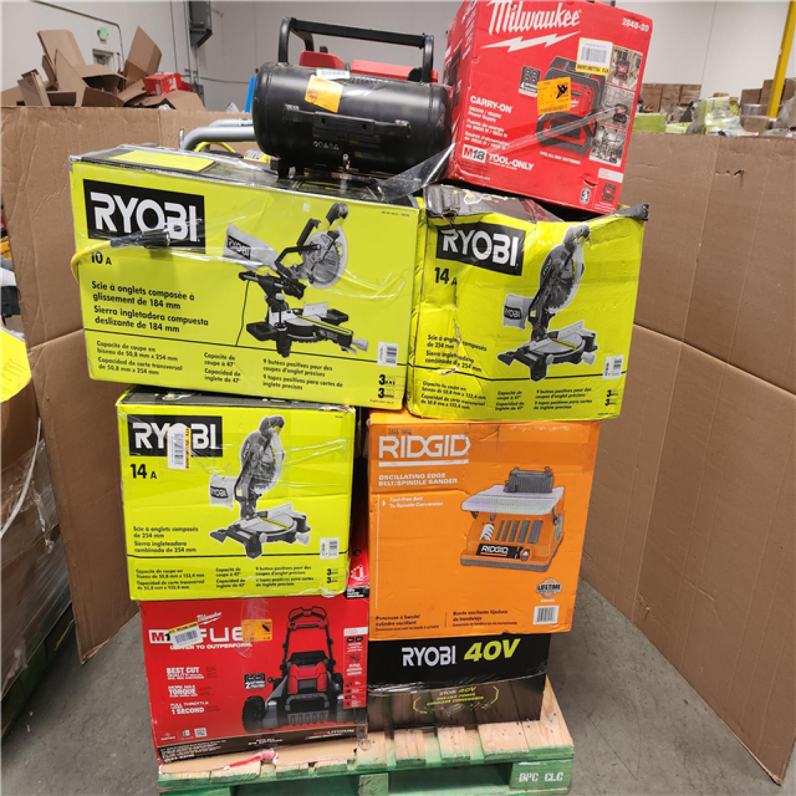 CALIFORNIA AS-IS TOOL PALLET