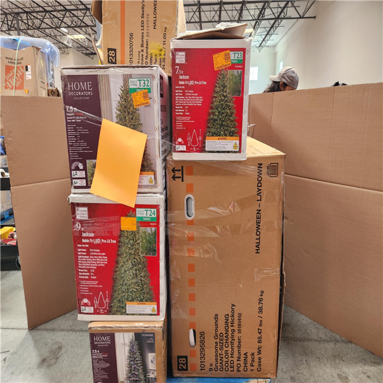 California AS-IS Holiday Pallet