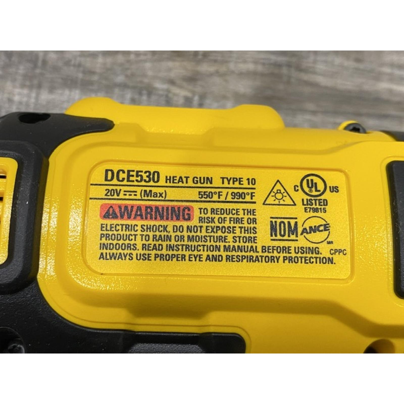 AS-IS DEWALT 20V MAX Cordless Compact Heat Gun (Tool Only)
