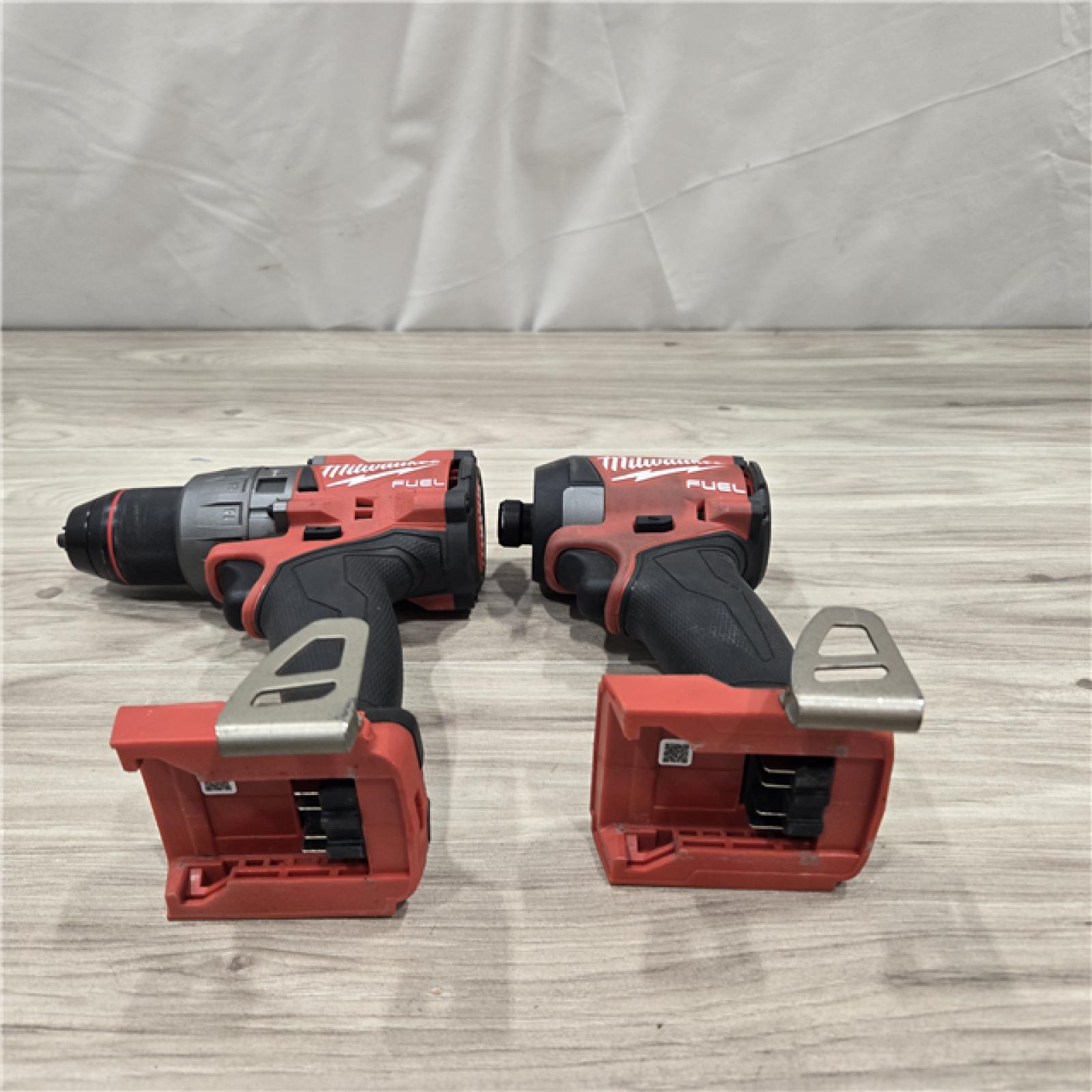 AS-IS MILWAUKEE FUEL 18V Cordless Hammer Drill and Impact Driver Combo Kit