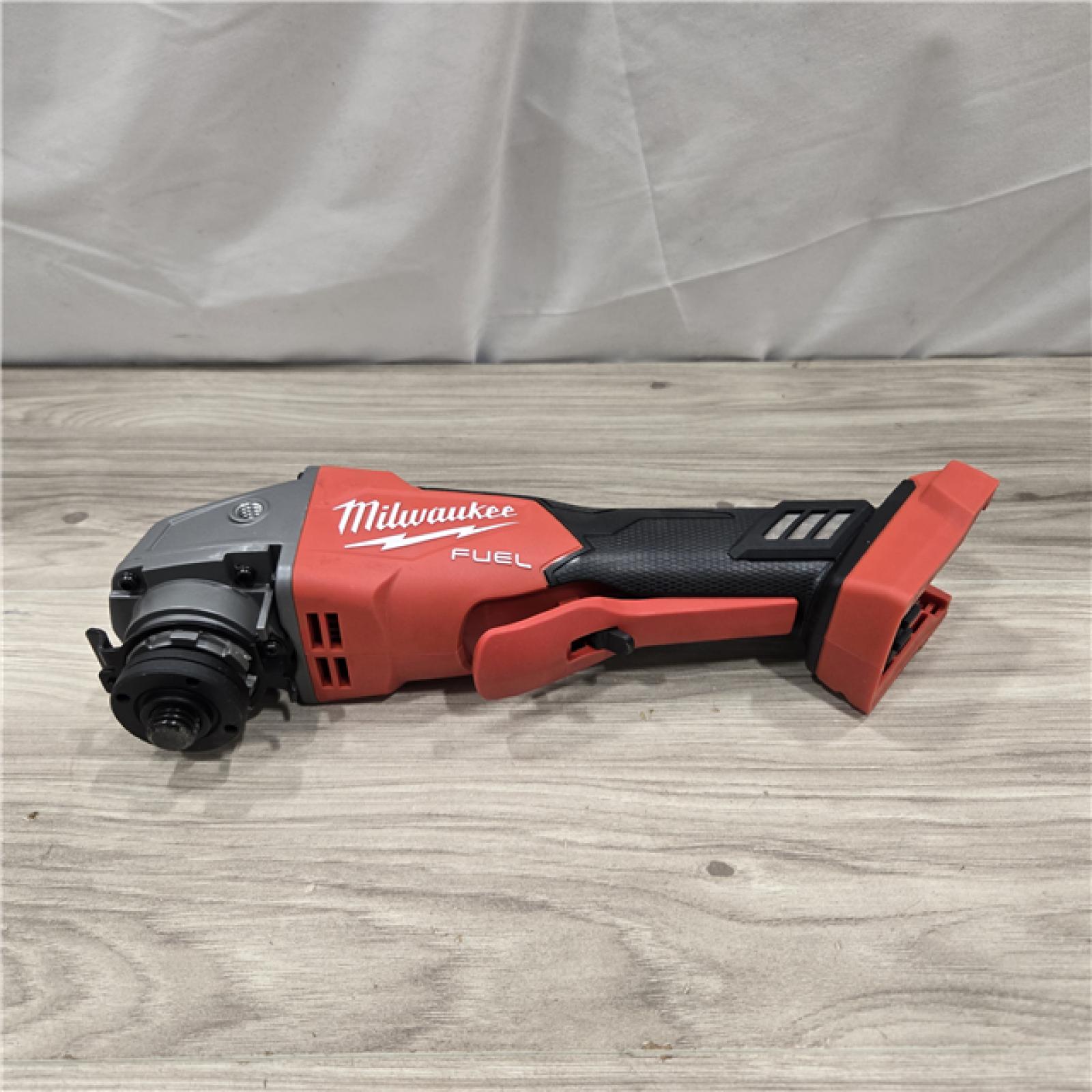 AS-IS Milwaukee 2880-20 FUEL 18V Cordless 4-1/2 in./5 in. Grinder W/Paddle Switch (Tool-Only)
