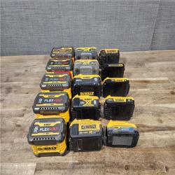 HOUSTON LOCATION - AS-IS DEWALT BATTERY PACK QTY - 15
