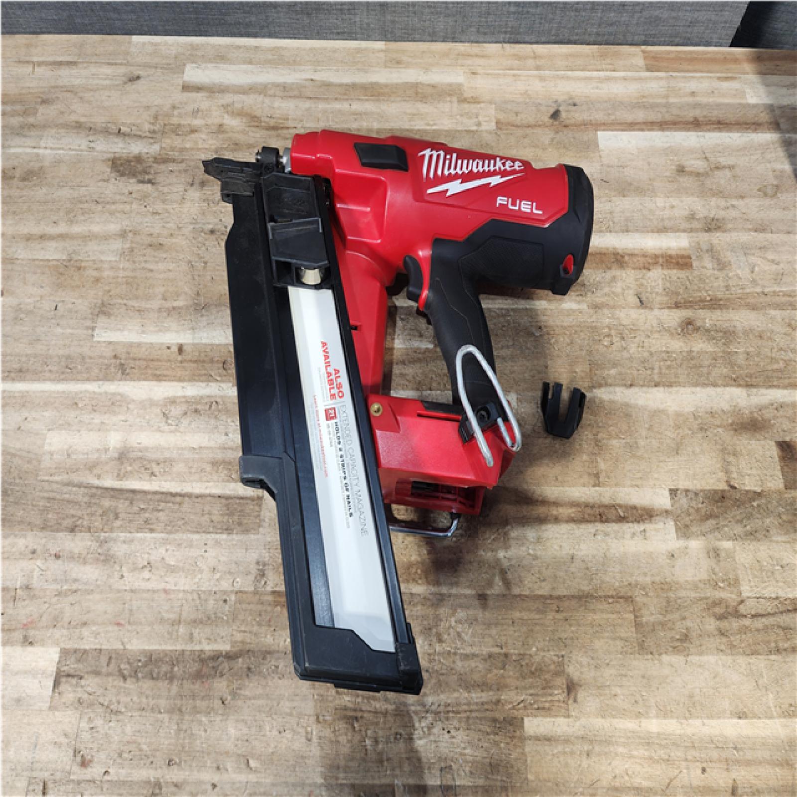 Houston Location AS-IS Milwaukee FUEL 3-1/2 in. 18-Volt 21-Degree Lithium-Ion Brushless Cordless Framing Nailer (Tool-Only)