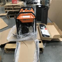 CALIFORNIA AS-IS GENERAC PORTABLE GENERATOR WITH 100w SOLAR PANEL ACCESSORY