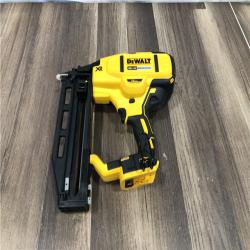 AS-IS DEWALT 20V MAX XR 16-Gauge Lithium-Ion Cordless Finish Nailer (Tool Only)