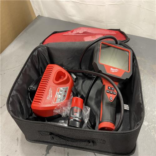 AS-IS - MILWAUKEE M12 12V Lithium-Ion Cordless M-SPECTOR 360-Degree 4 ft. Inspection Camera Kit