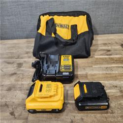 HOUSTON LOCATION - AS-IS DEWALT 2 TOOL COMBO KIT W/ (2) BATTERY & CHARGER
