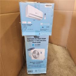 Phoenix NEW Hessaire DIY 21 SEER2 18 000 BTU WiFi 1.5-Ton Ductless Mini Split Air Conditioner  Heat Pump  Variable Speed Inverter-208V/230V (SEALED)