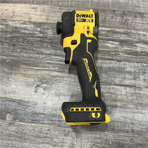 AS-IS DEWALT 20V XR Brushless Cordless 1/4 in. Quiet Hydraulic Impact Driver (Tool-Only)