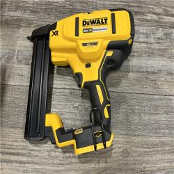 AS-IS DEWALT 20V MAX XR Lithium-Ion Cordless 18-Gauge Narrow Crown Stapler Kit