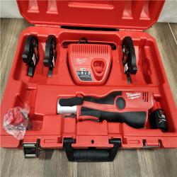 AS-IS- Milwaukee M12 Force Logic Press Tool 1/2 in. to 1 in. Kit
