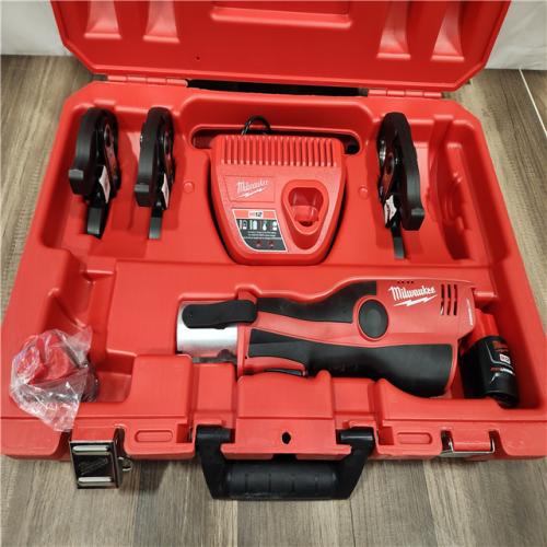 AS-IS- Milwaukee M12 Force Logic Press Tool 1/2 in. to 1 in. Kit