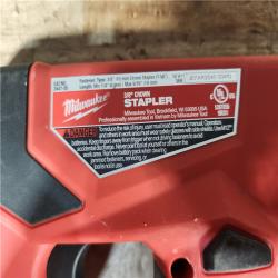 HOUSTON LOCATION - AS - IS Milwaukee 12-Volt Lithium-Ion Cordless 3/8 in. Crown Stapler (Tool-Only)