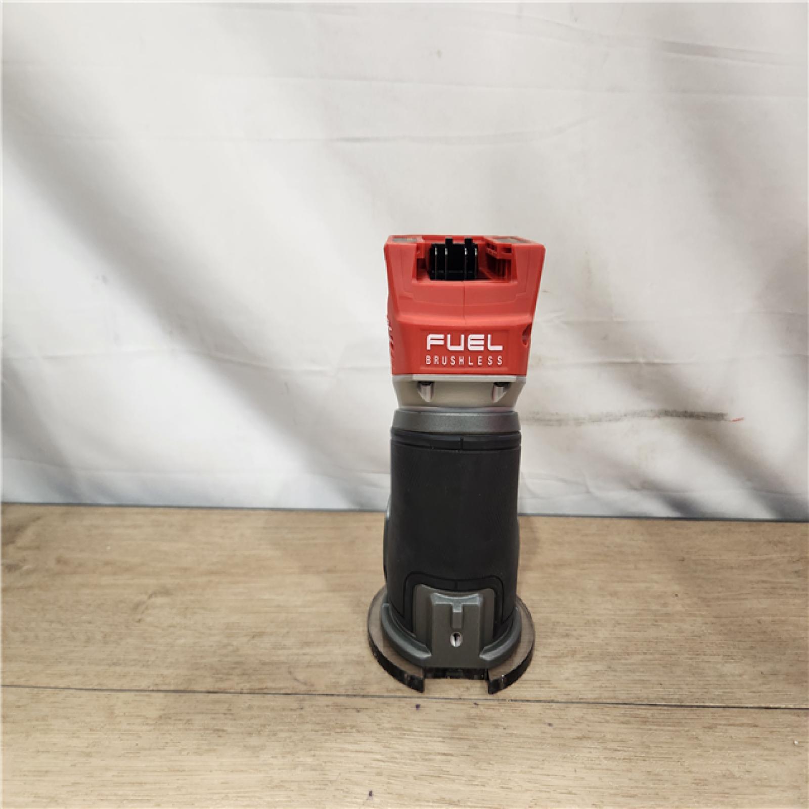 AS-IS- Milwaukee M18 FUEL 18V Cordless Li-Ion Compact Router - Bare Tool