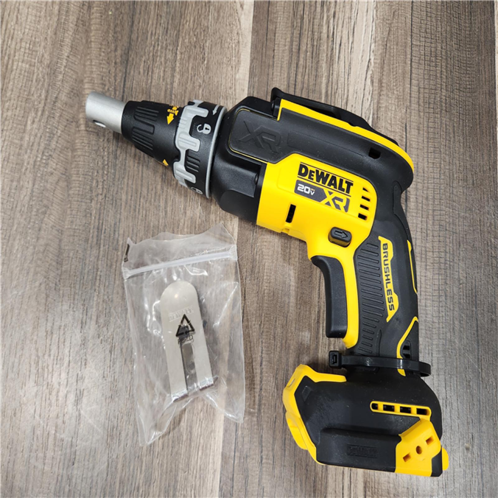 AS-IS DeWalt 20V MAX XR Brushless Cordless Drywall Screw Gun Tool Only