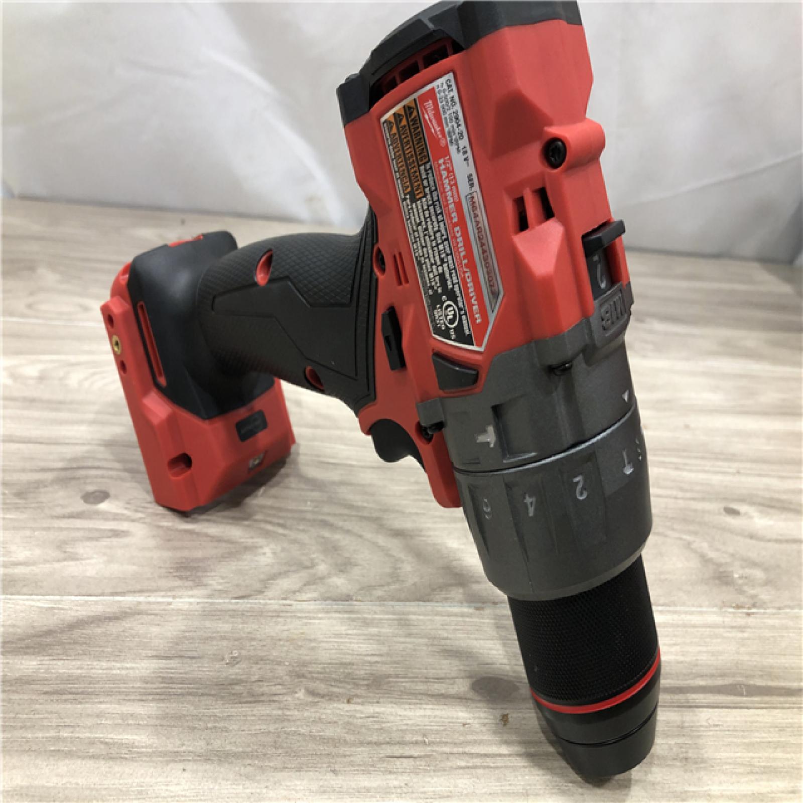 AS-IS MILWAUKEE FUEL 18V Lithium-Ion Cordless Hammer Drill and Impact Driver Combo Kit