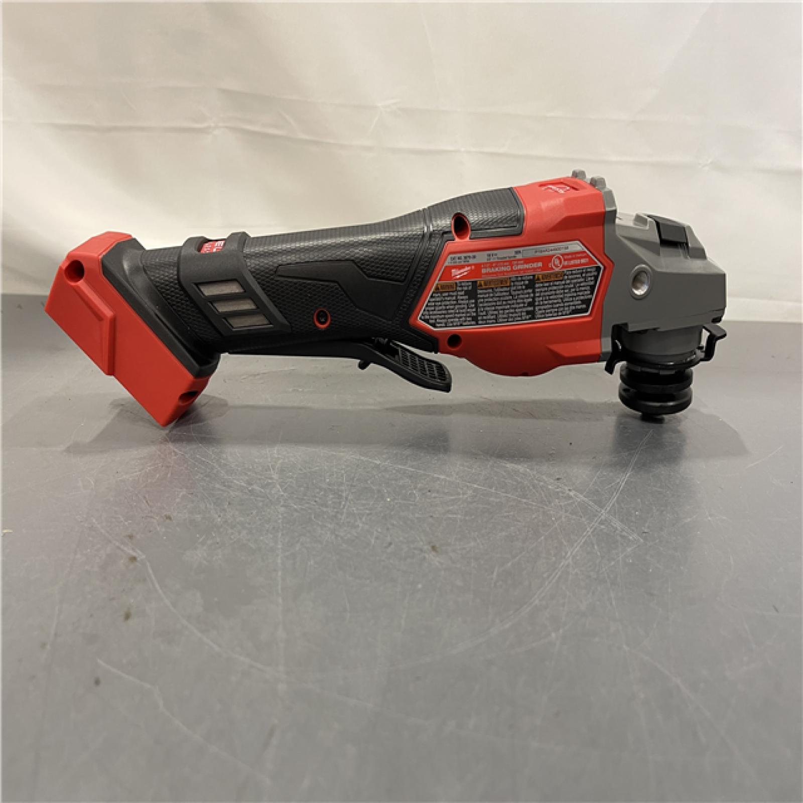 AS-IS - Milwaukee M18 FUEL 4-1/2-6 Braking Grinder, Paddle Switch