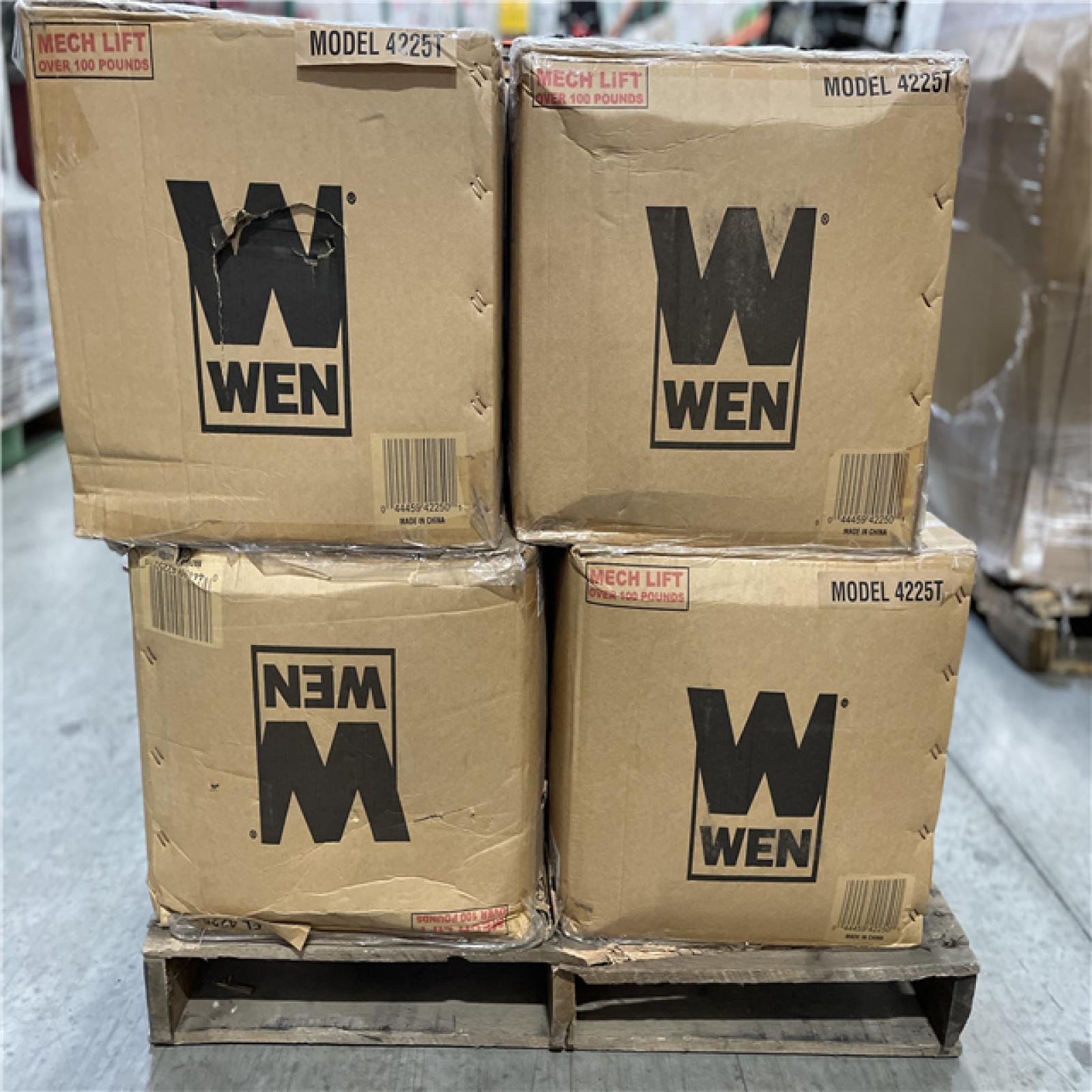 DALLAS LOCATION- WEN 15IN. DRILL PRESS BOX 1 OF 2 MODEL# 4225T PALLET (6 UNITS)