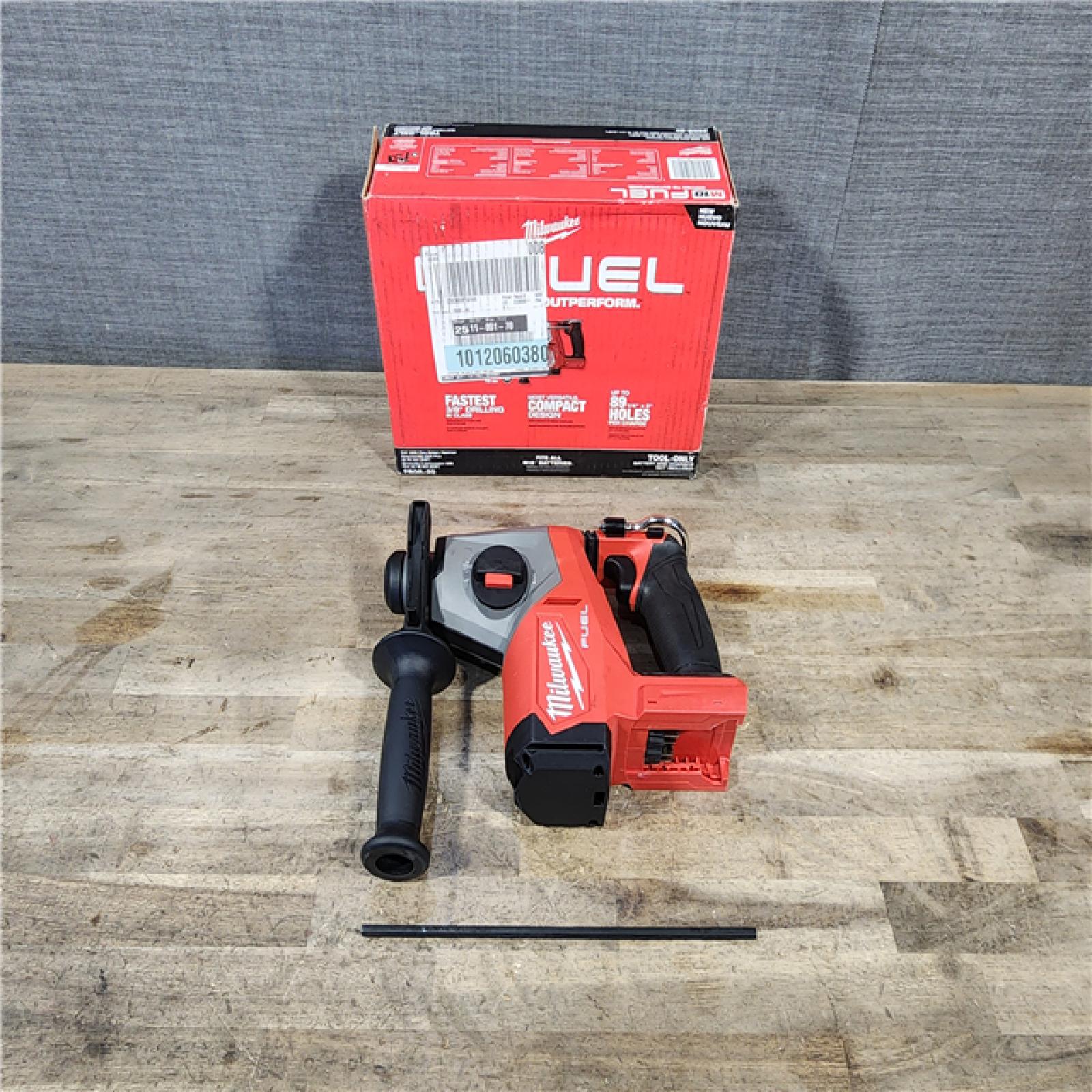 HOUSTON LOCATION - AS-IS Milwaukee M18 FUEL 18V Lithium-Ion Brushless Cordless 5/8 in. SDS-Plus Rotary Hammer (Tool-Only)