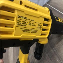 AS-IS DEWALT FLEXVOLT 60V MAX 1000 PSI 1.0 GPM Cold Water Cordless Battery Power Cleaner (Tool Only)