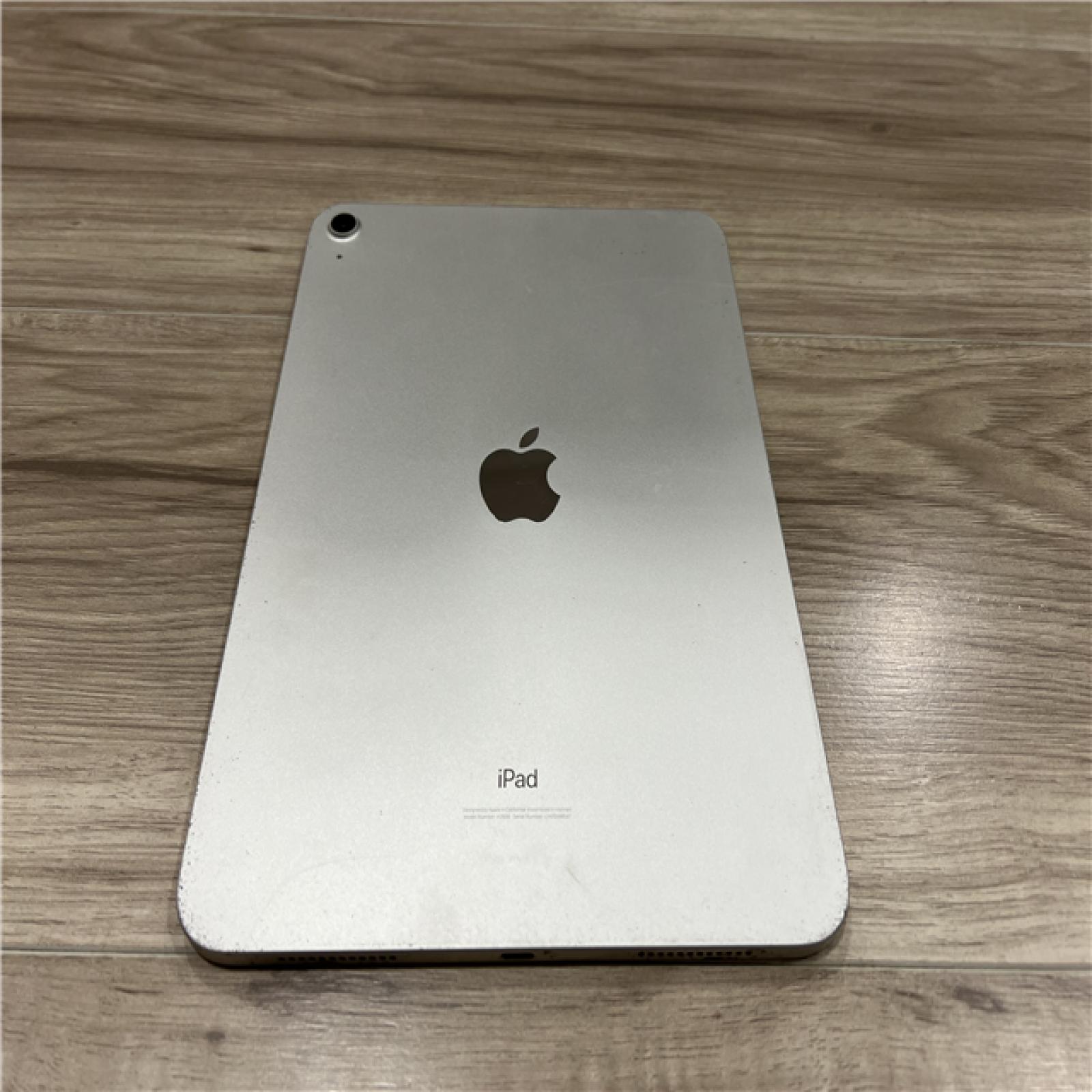 AS-IS Apple iPad 10.9-inch (10th Gen) 64GB Wi-Fi in Silver