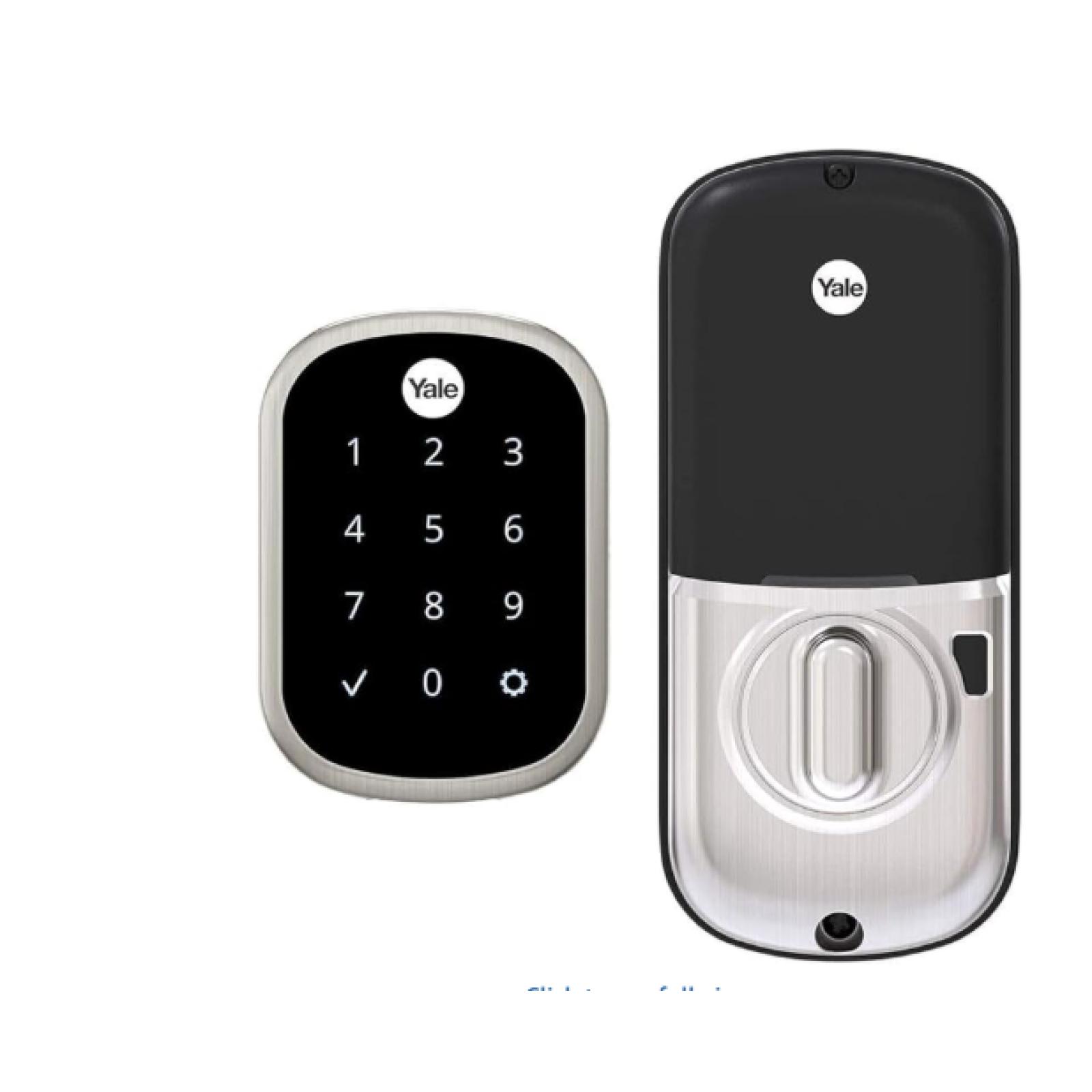 NEW! - Yale Assure Touchscreen Keypad Smart Lock Deadbolt  Satin Nickel
