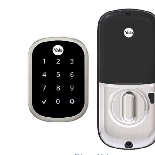 NEW! - Yale Assure Touchscreen Keypad Smart Lock Deadbolt  Satin Nickel