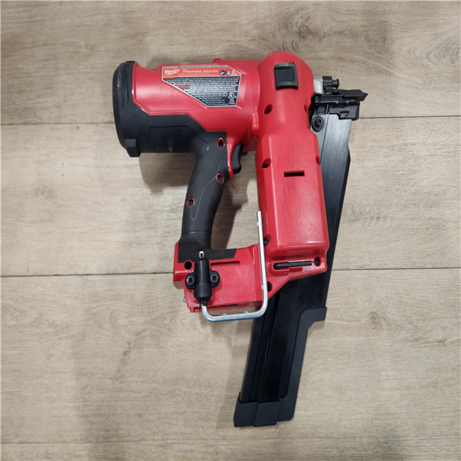 AS-IS- Milwaukee M18 FUEL 3-1/2 in. 18V 21-Degree Lithium-Ion Brushless Cordless Framing Nailer (Tool-Only)