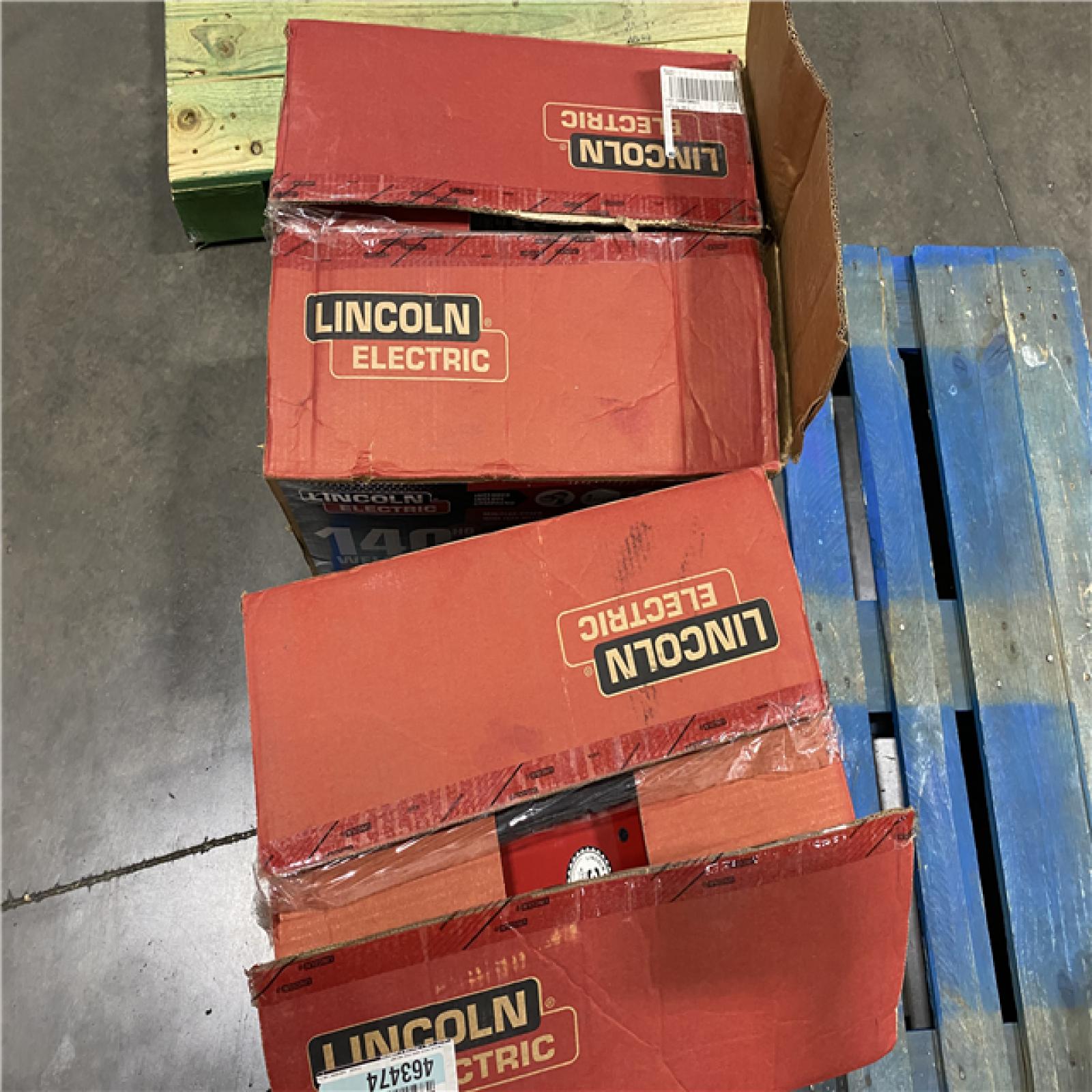 Dallas Location - As-Is Lincoln Electric Weld-Pak 140 Amp MIG Welder(Lot Of 2)