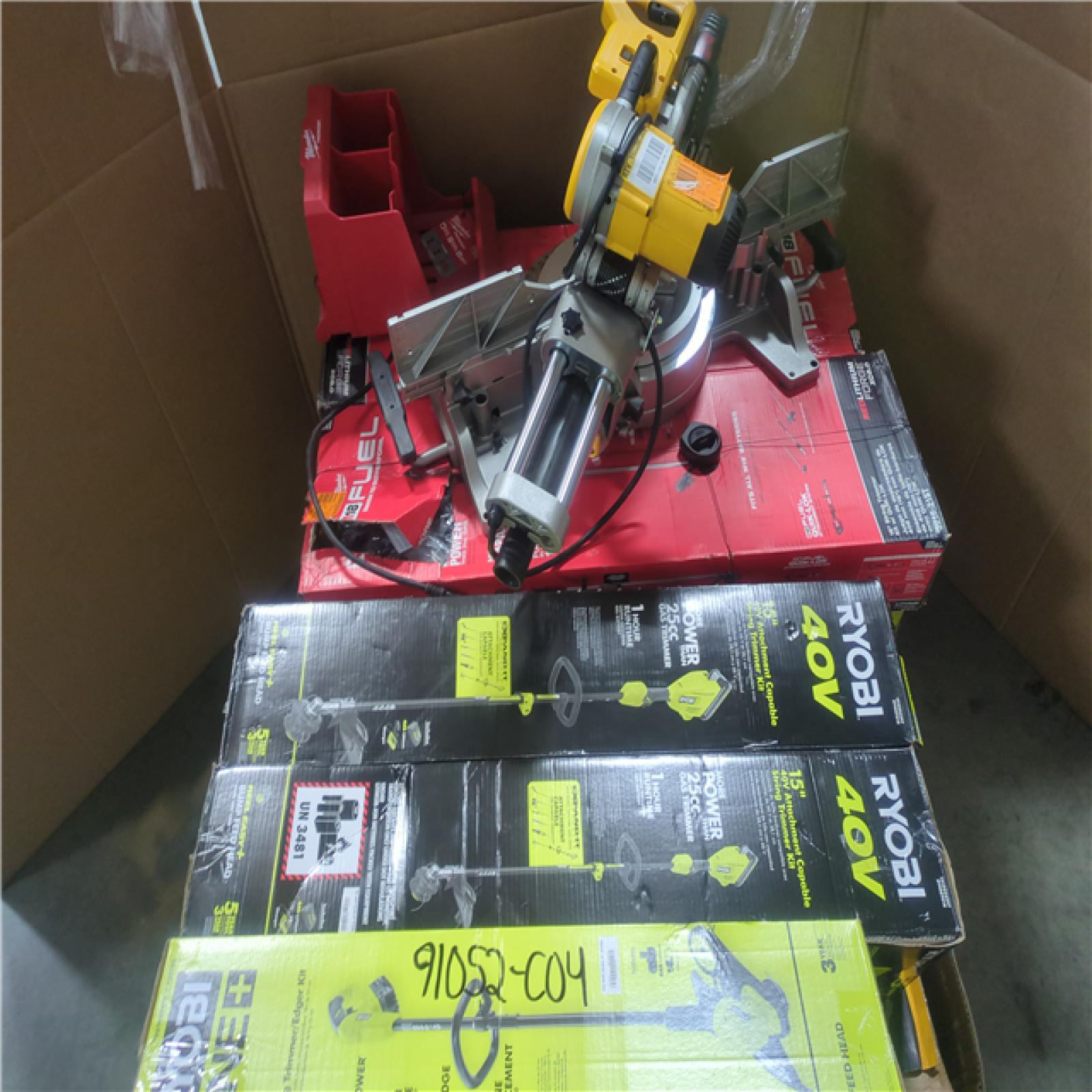 CALIFORNIA AS-IS TOOL PALLET