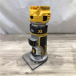 AS-IS DEWALT 20V MAX XR Cordless Fixed Base Compact Router (Tool Only)
