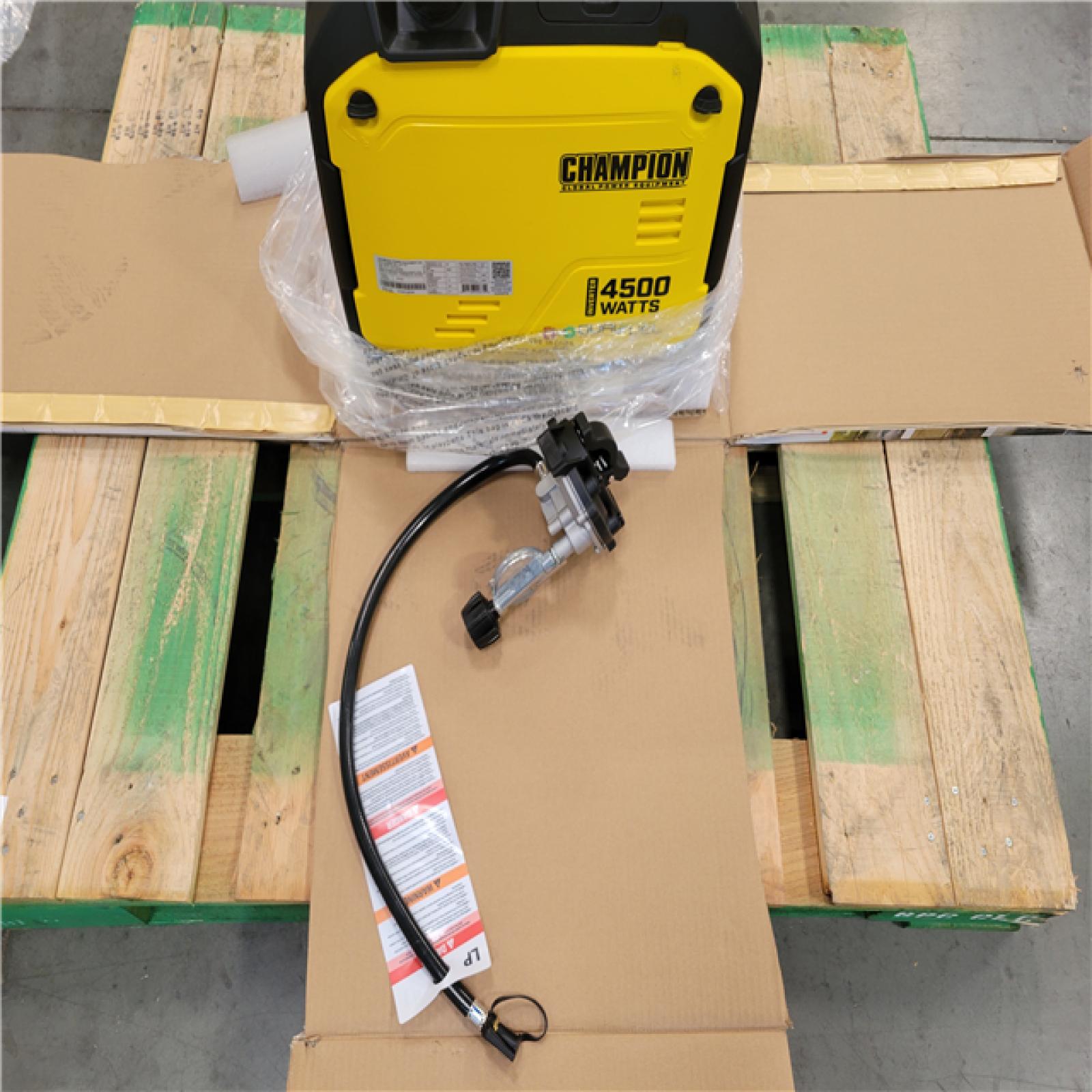 CALIFORNIA AS-IS CHAMPION PORTABLE GENERATOR 4500