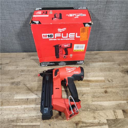 HOUSTON LOCATION - AS-IS Milwaukee FUEL 18-Volt Lithium-Ion Brushless Cordless Gen II 18-Gauge Brad Nailer (Tool-Only)