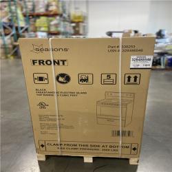 DALLAS LOCATION - Seasons® 5.2 Cu. Ft. Freestanding Electric Range, Glass Top, Black