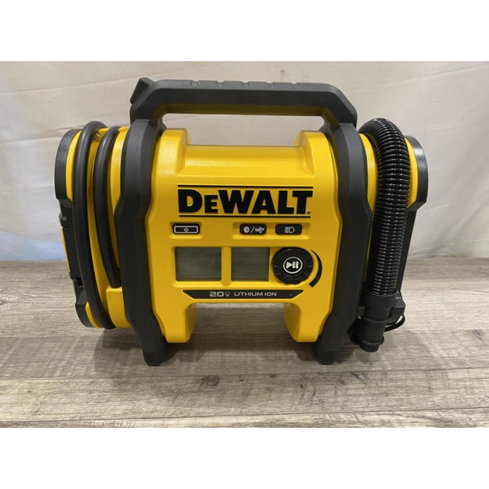 AS-IS DEWALT 20V MAX Cordless Electric Portable Inflator (Tool Only)