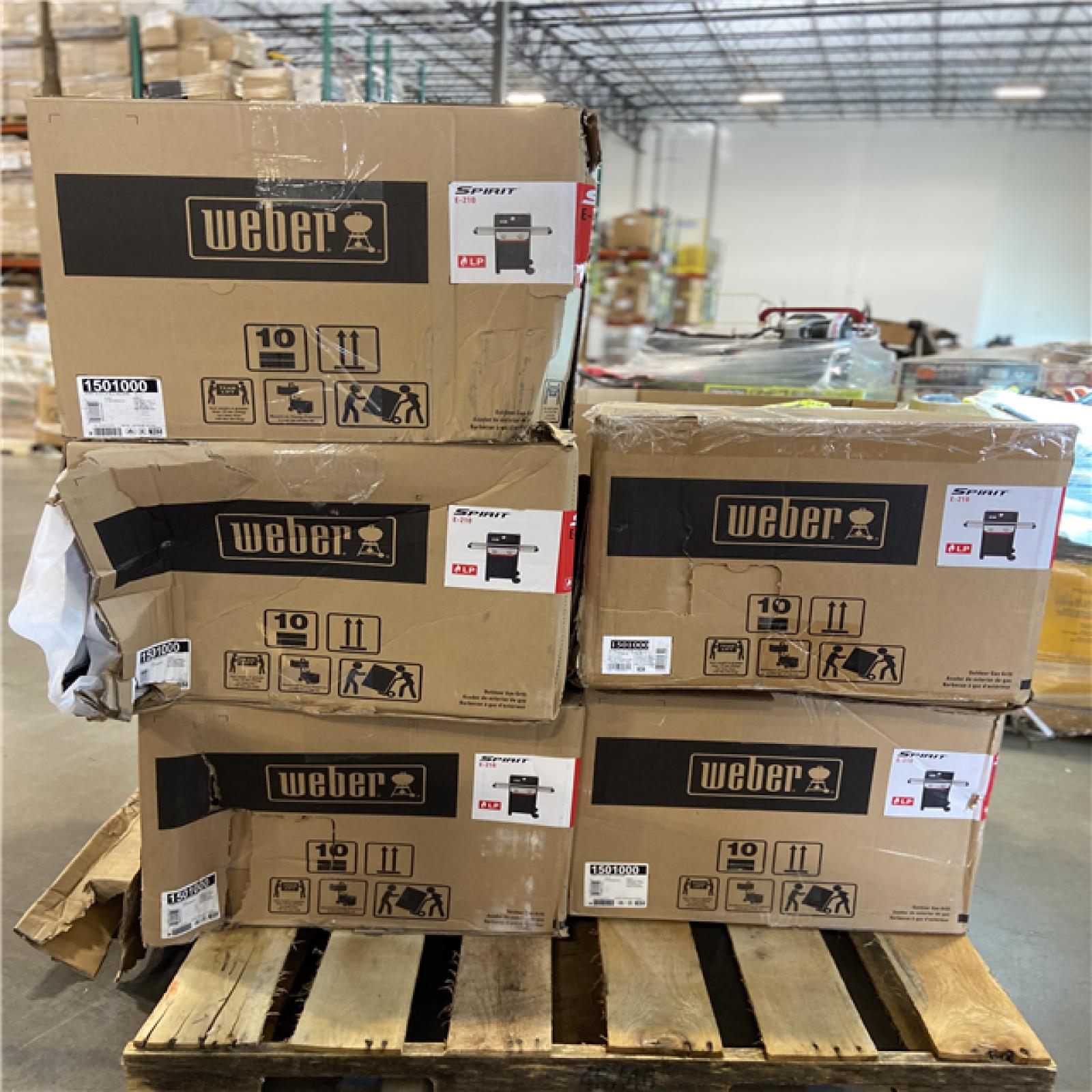 DALLAS LOCATION - MIX GRILL PALLET (5 UNITS)