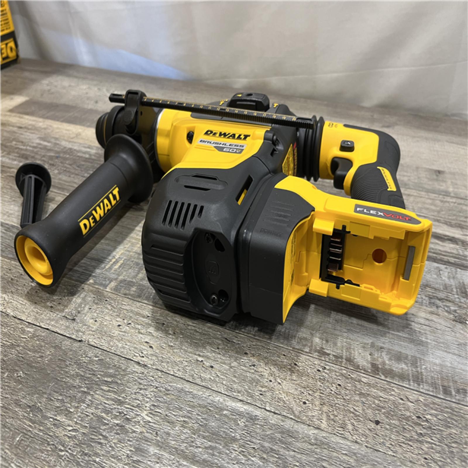 AS-IS DEWALT FLEXVOLT 60V MAX Cordless 1-1/4 in. SDS Plus Rotary Hammer (Tool Only)
