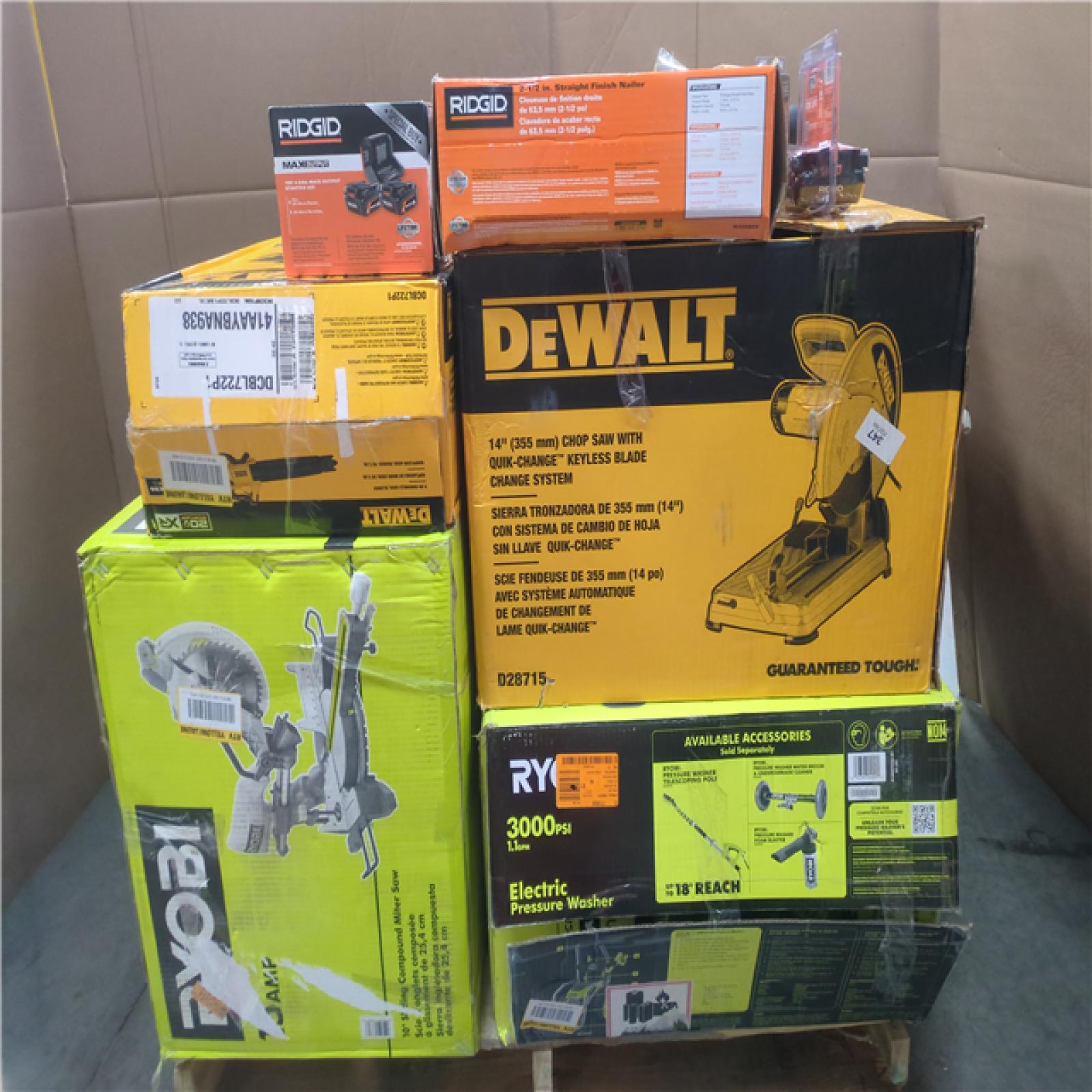 CALIFORNIA AS-IS TOOL PALLET