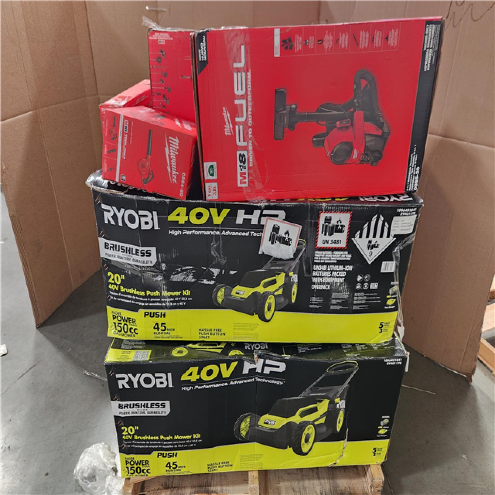 CALIFORNIA AS-IS TOOL PALLET