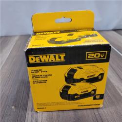 NEW DEWALT 20V MAX XR Premium Lithium-Ion 5.0Ah Battery Pack (2 Pack)