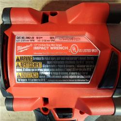 HOUSTON LOCATION - AS-IS (APPEARS LIKE NEW) Milwaukee M18 18V Fuel 1/2 Mid-Torque Impact Wrench Cordless Lithium-Ion Brushless with Friction Ring 2962-20