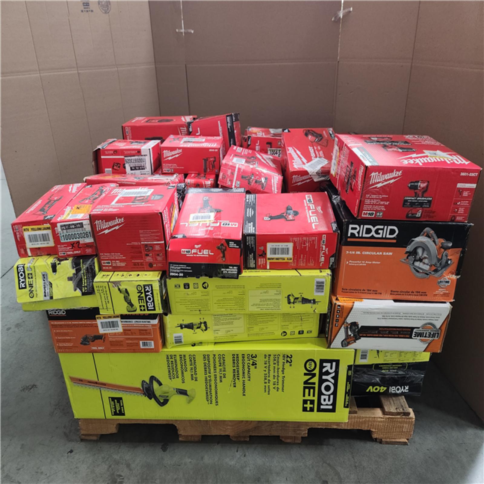 CALIFORNIA AS-IS TOOL PALLET