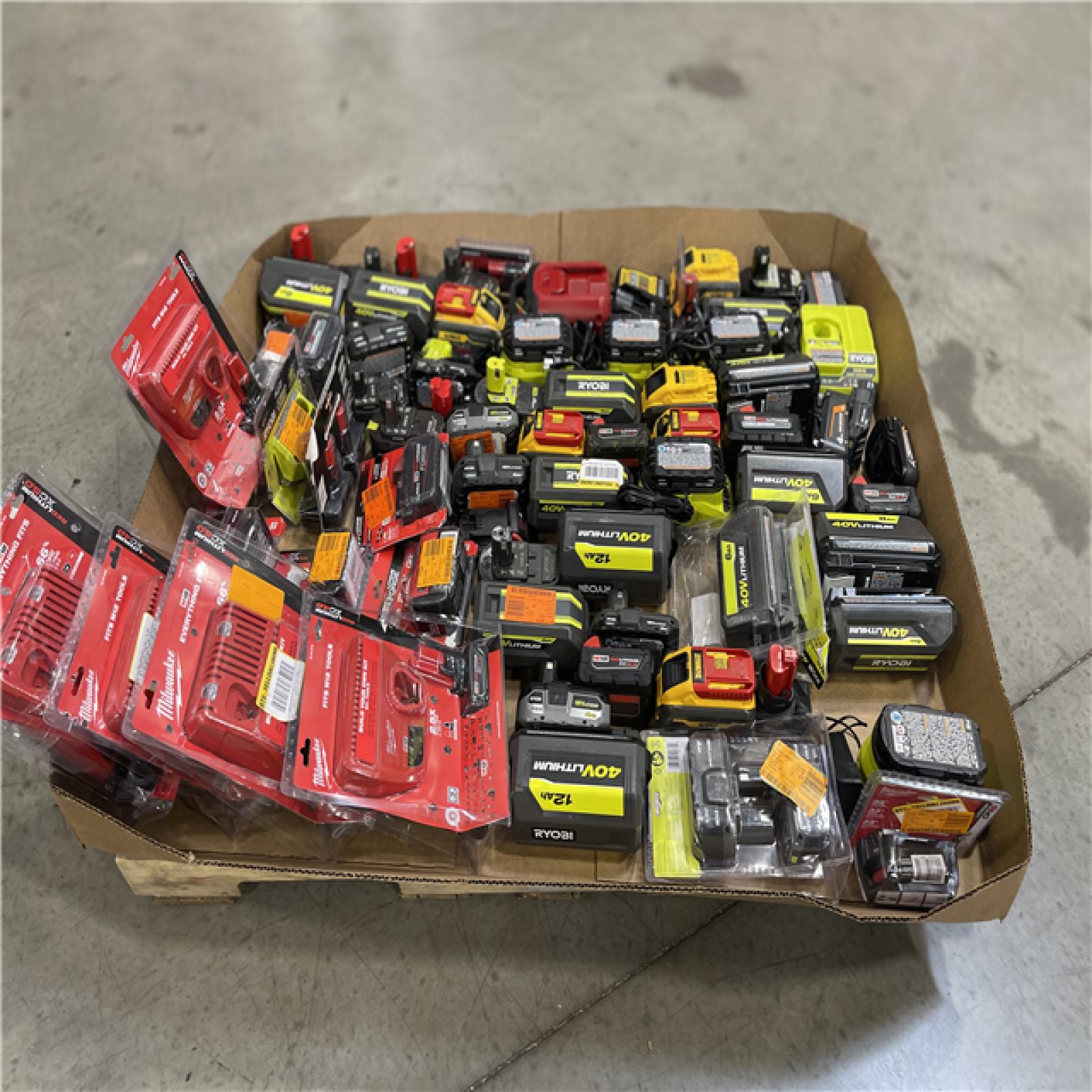 DALLAS LOCATION AS-IS- BATTERY PALLET