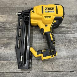 AS-IS DEWALT 20V MAX XR 16-Gauge Lithium-Ion Cordless Finish Nailer (Tool Only)